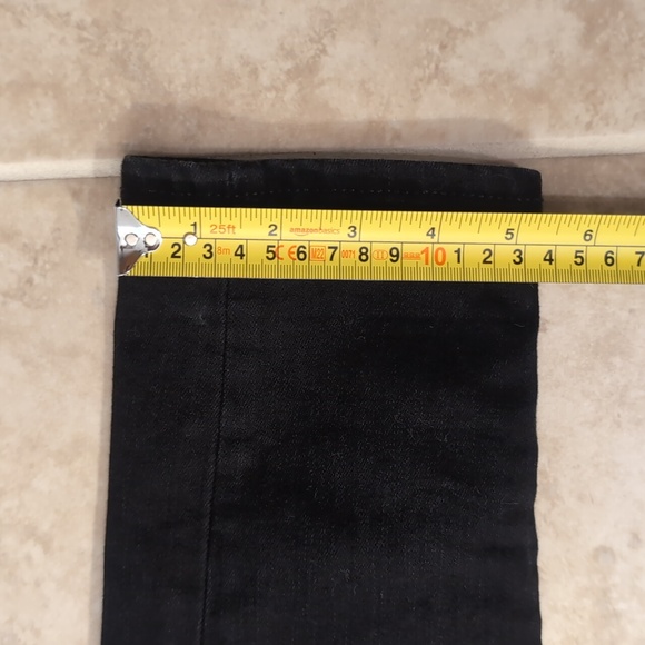 Express Black Jeans Leggings Midrise - Picture 8 of 9